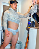 UNDERSTAND<br>低腰三角/U4713 (杜松果 藍)