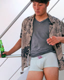 UNDERSTAND<br>貼身四角/U2923 (體操墊 灰)